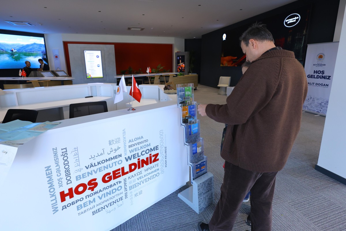 Samsun Tanıtım Merkezine Ziyaretçi Akını